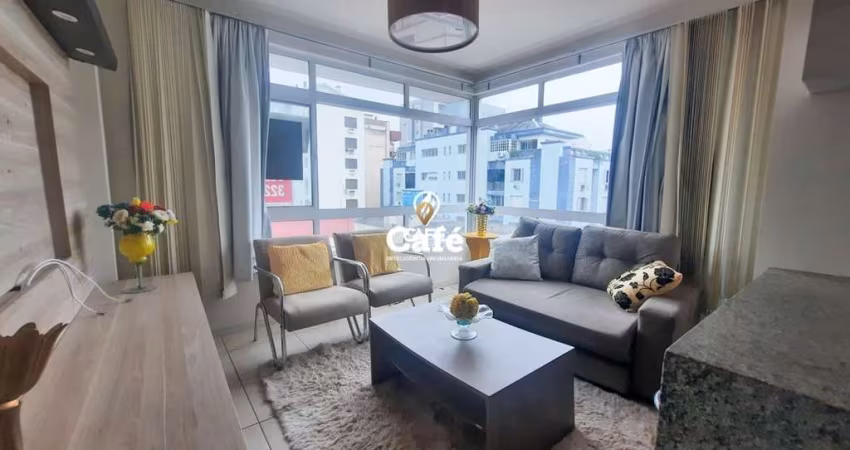 Excelente apartamento de 1 dormitório todo mobiliado.
