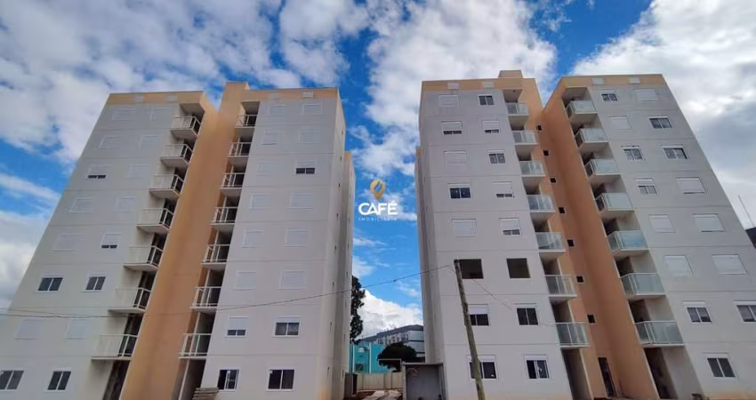 Apartamento 2 dormitórios com sacada e churrasqueira em camobi, próximo UFSM.