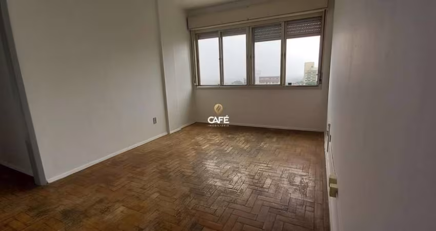 Apartamento 2 dormitórios no centro, com box.