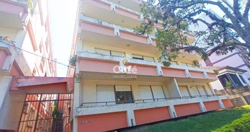 Apartamento Central amplo de 1 Dormitório, Sala De Estar, Banheiro Social, Cozin