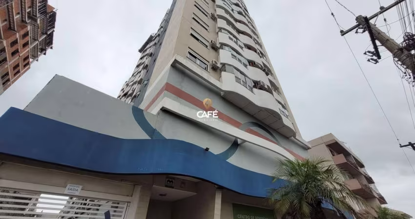 Apartamento 1 Dormitório, Sacada com Churrasqueira, Bairro Centro