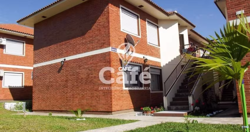 Apartamento com 2 Dormitórios, sala, cozinha e 1 vaga de garagem.