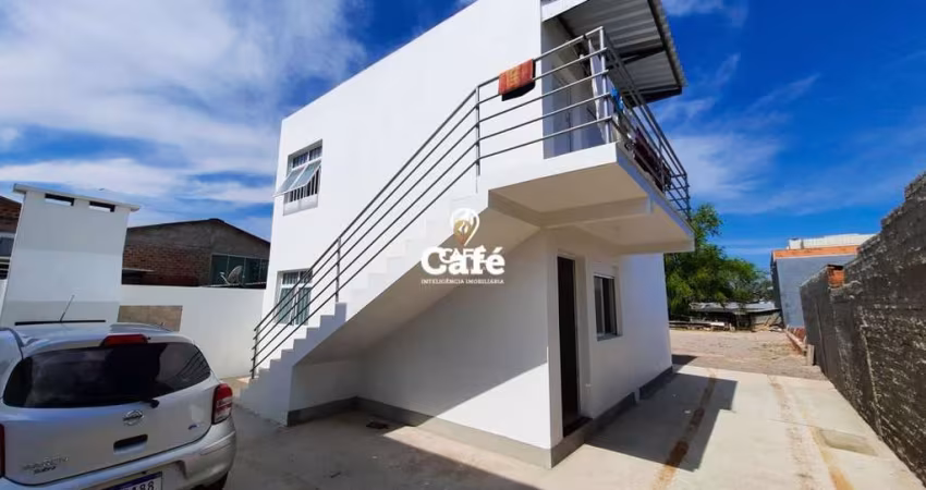 Apartamento novo de 2 dormitórios, sala e cozinha conjugados, banheiro e vaga de