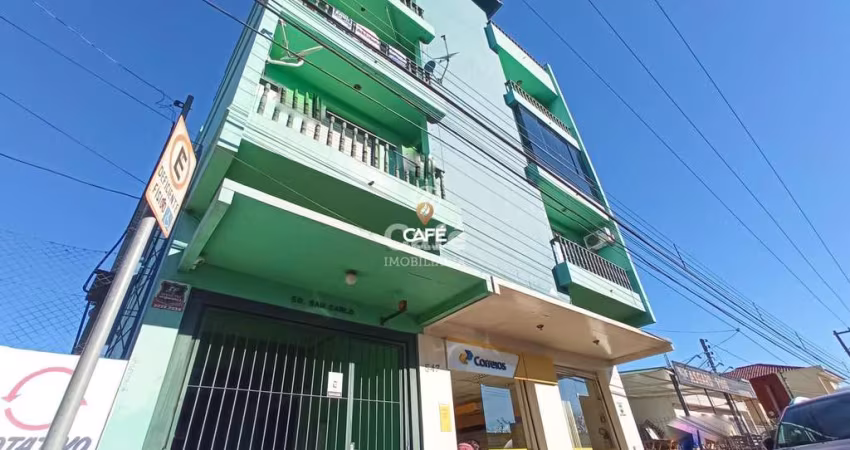 Apartamento 2 dormitórios, sala de estar, cozinha, área de serviço, banheiro soc