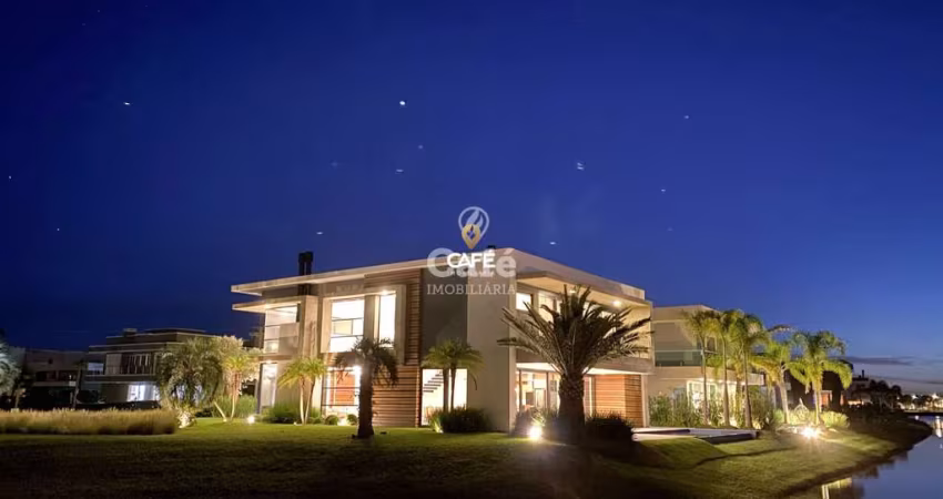 Casa, 5 Dormitórios, 5 Suítes, 6 Banheiros, 4 Vagas, Piscina, Lago, Enseada Lago