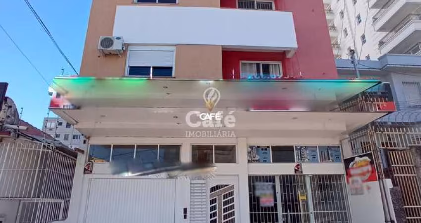 Apartamento no Centro, Mobiliado De 1 Dormitório, Sala e Cozinha Conjugadas, Ban