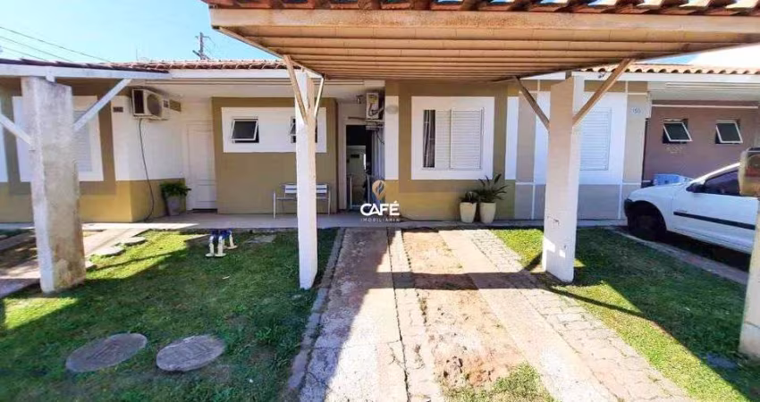 Casa 2 dormitórios, Sala de Estar, Cozinha Ampla, Churrasqueira, Garagem Coberta