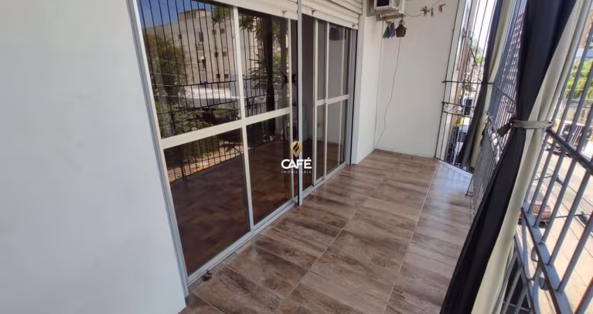 Apartamento 2 dormitórios com suíte.