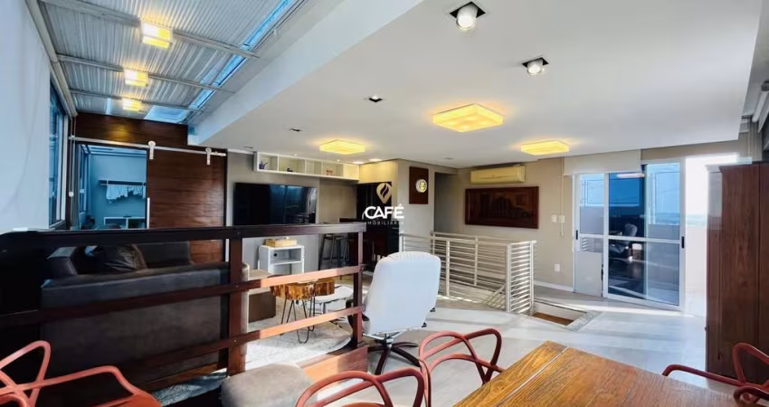 Cobertura, Duplex, 3 Dormitórios, 1 Suíte, Mobiliada, Medianeira