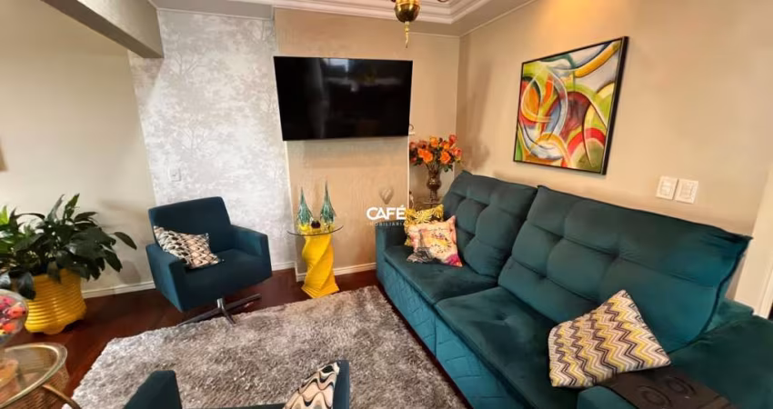 Apartamento 3 Dormitórios, suíte, 2 Banheiros, Churrasqueira, 1 Vaga Garagem