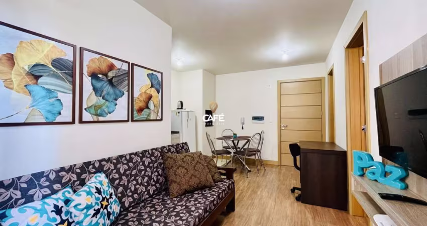 Apartamento, 1 dormitório, 1 vaga de garagem, mobiliado, Espírito Santo