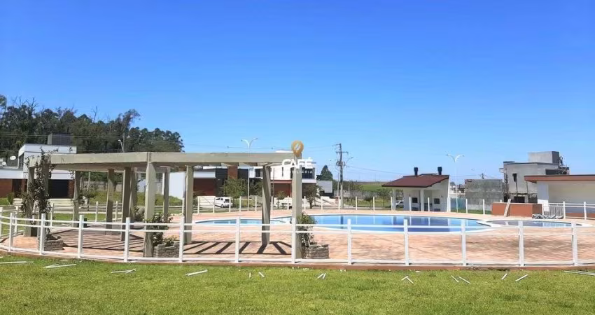 Terreno de 350m², localizado no Condomínio Cidade Universitária, em Camobi