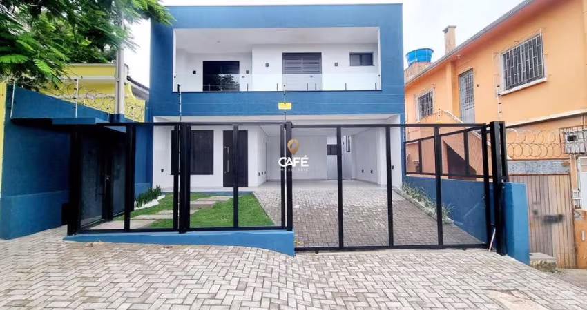 Sobrado Novo com 151m², 3 dormitórios com sacadas