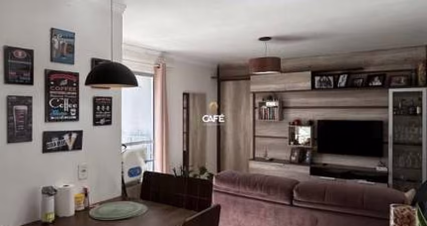 Apartamento de 3 dormitórios, com sacada e garagem coberta