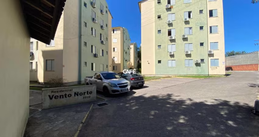 Apartamento aconchegante de 2 dormitórios no terceiro andar do Residencial Vento