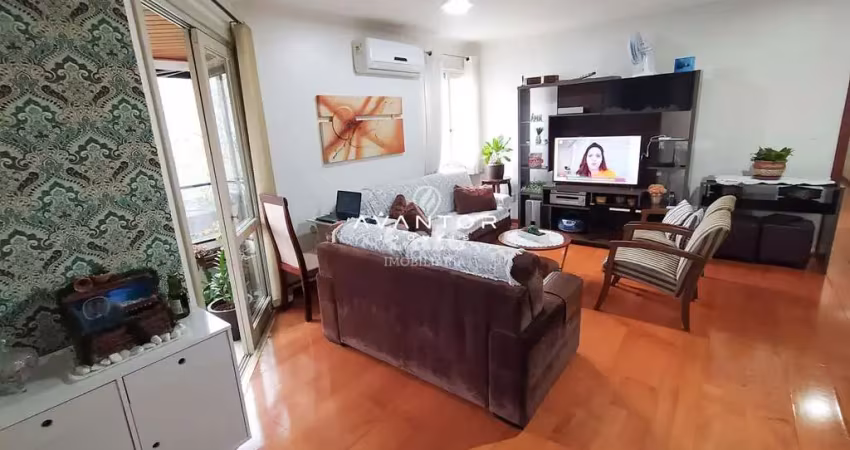 Apartamento, 3 dormitórios, 1 suíte, 3 banheiros, 1 vaga, 2 sacadas, churrasquei