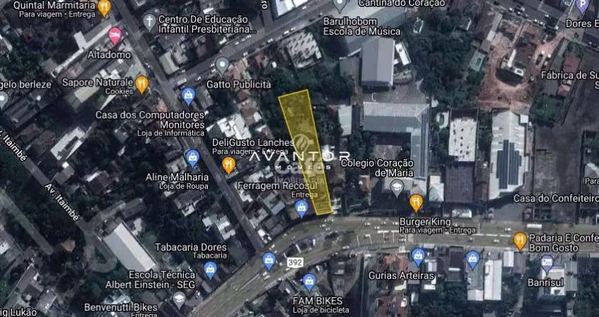 Terreno à venda na Avenida Nossa Senhora das Dores, 10, Nossa Senhora das Dores, Santa Maria