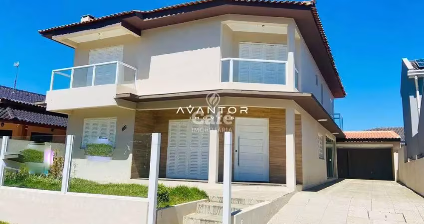 Casa, 4 dormitórios, 3 suítes, 6 banheiros, 2 vagas, sacada, churrasqueira, páti