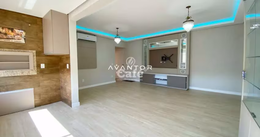 Apartamento de 3 dormitórios com suíte e 2 vagas de garagem no centro