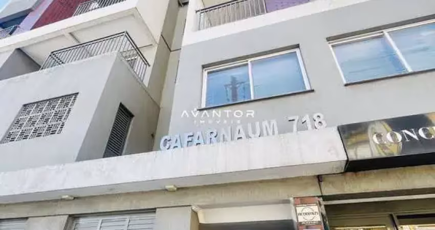 Apartamento 1 dormitório, sacada e box garagem no centro da cidade.