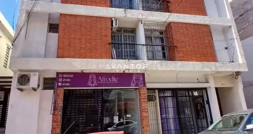 Apartamento de 1 dormitório, sala de estar, banheiro social, cozinha e área de s