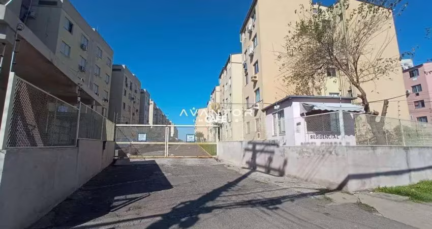 Apartamento de 2 dormitórios, sala de estar, banheiro social, cozinha, área de s