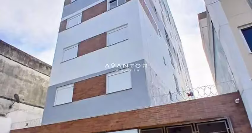 Apartamento novo central de 1 dormitório, sala de estar, banheiro social, cozinh