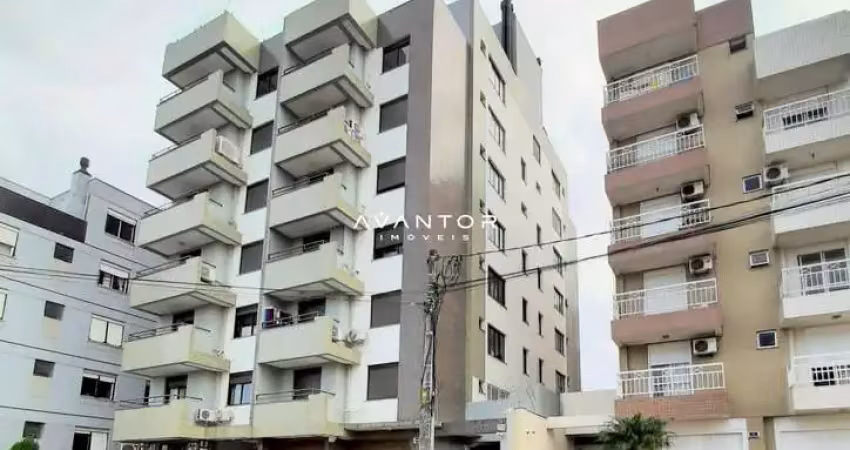 Apto 2 dormitórios, churrasqueira, elevador e garagem!