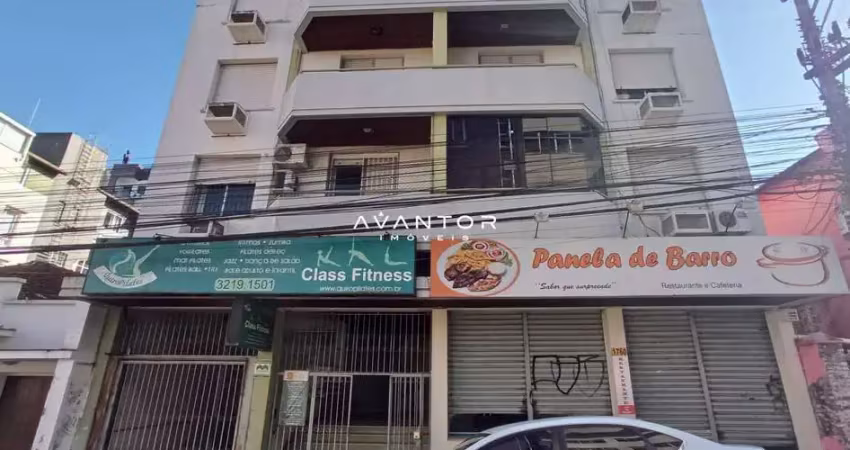 Apartamento amplo no centro de 1 dormitório, sala 2 ambientes, banheiro social,