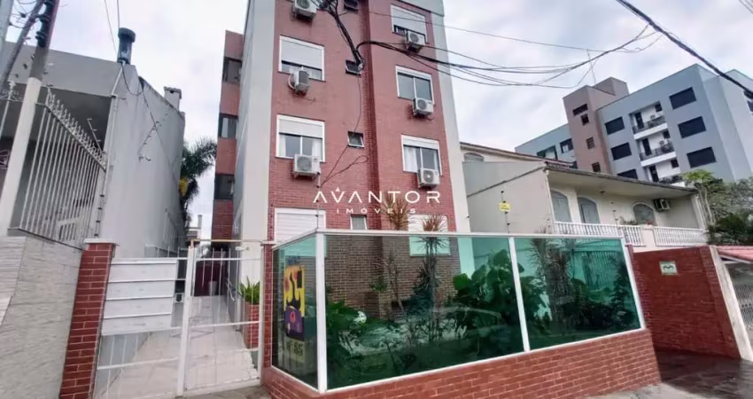 Apartamento mobiliado de 1 dormitório, sala de estar, banheiro social, cozinha,