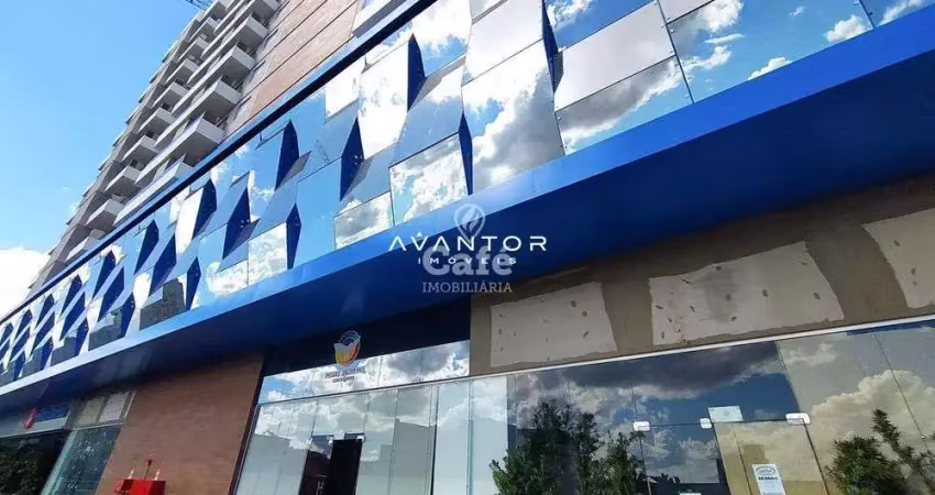 Sala comercial de alto padrão no residencial espirito santo.