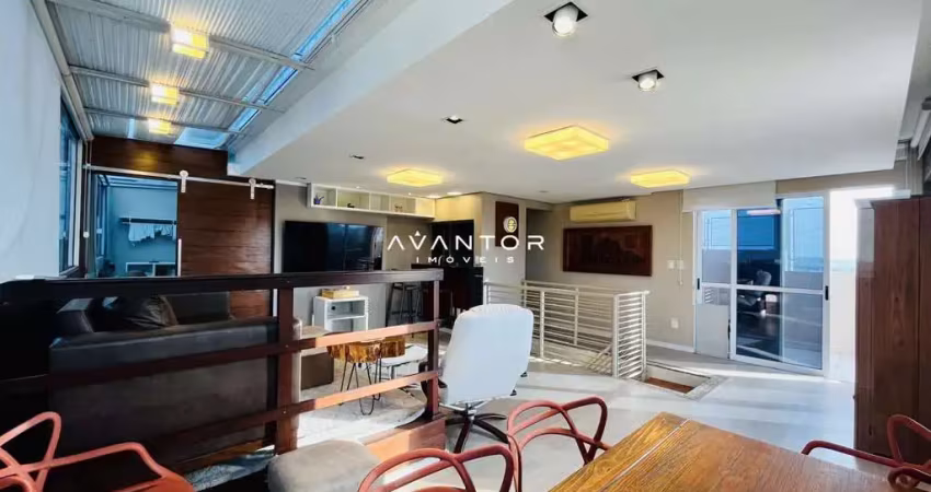 Cobertura, duplex, 3 dormitórios, 1 suíte, mobiliada, medianeira