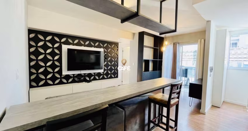 Apartamento, 2 Dormitórios, 1 Banheiro, 1 Vaga, Mobiliado, Medianeira