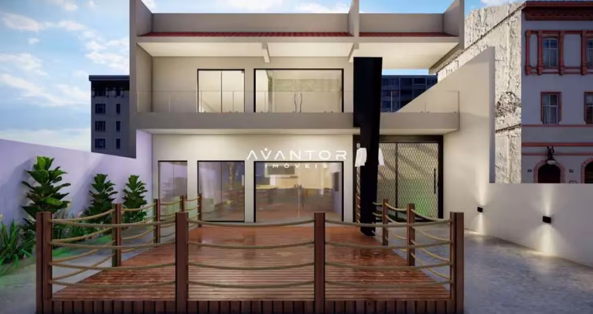 Loja bem localizada de 190 m² composta por salas, 2 banheiros, cozinha, copa, te
