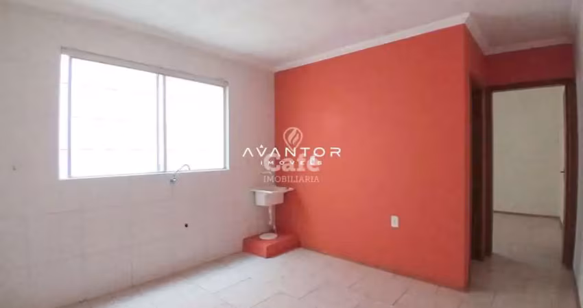 Apartamento, 2 dormitórios, 1 banheiro, 1 vaga, nossa senhora de fátima