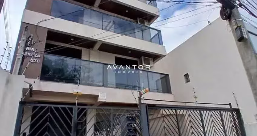 Apartamento semi mobiliado de 1 dormitório, sala de estar, banheiro social, cozi