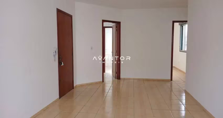 Apartamento 2 dormitórios, 1 banheiro, 1 vaga de garagem, centro
