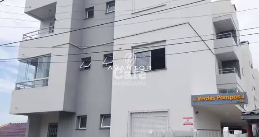 Apartamento 2 dormitórios, sendo um suíte, sacada com churrasqueira, bairro noss