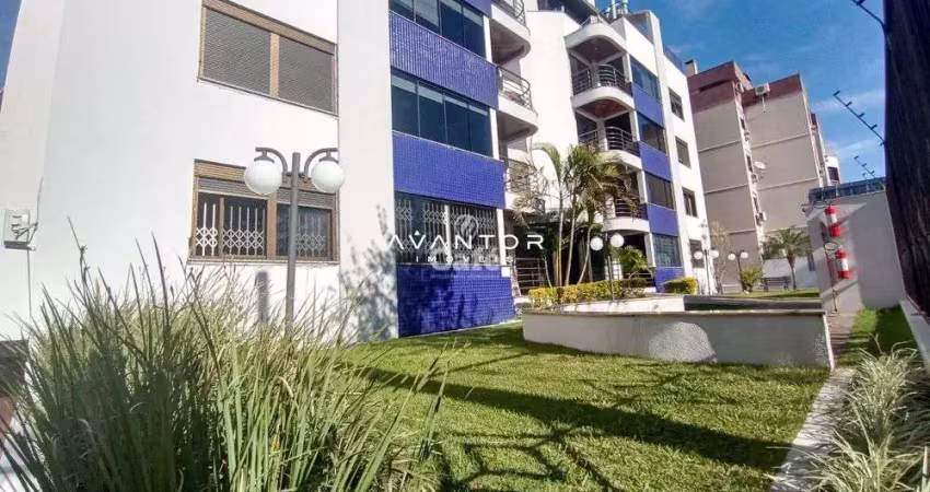 Apartamento 3d, sendo uma suíte, lareira, peças amplas e 2 garagens - lourdes