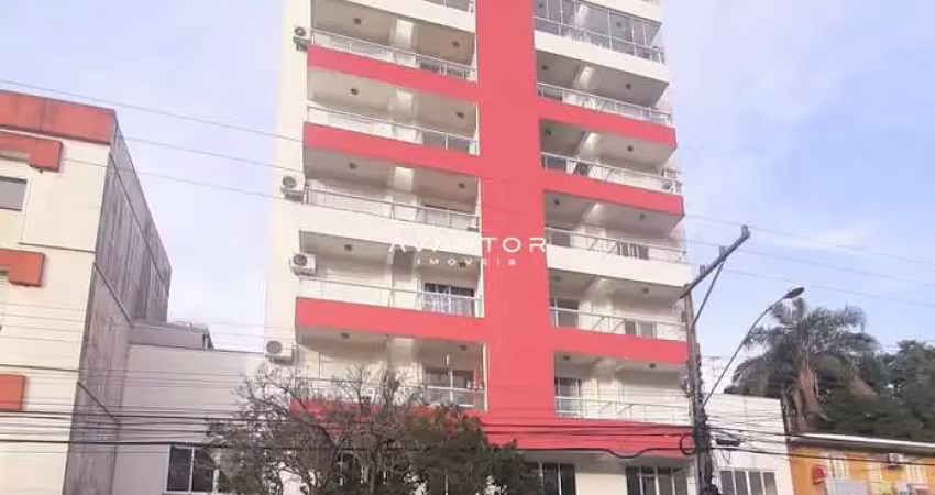 Apartamento de 1 dormitório, seminovo, com sacada, churrasqueira e garagem