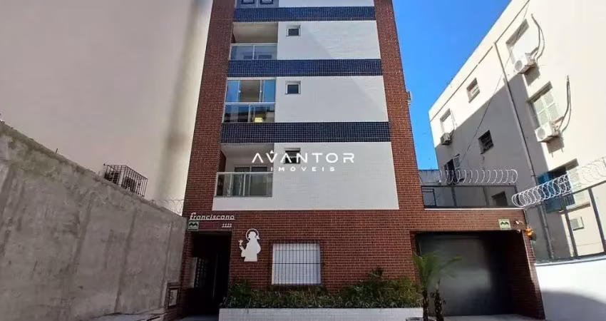 Apartamento semi mobiliado de 1 dormitório, sala de estar, banheiro social, cozi