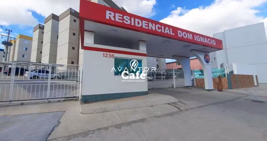 Apartamento de 2 dormitórios, sala de estar, banheiro social, cozinha, área de s