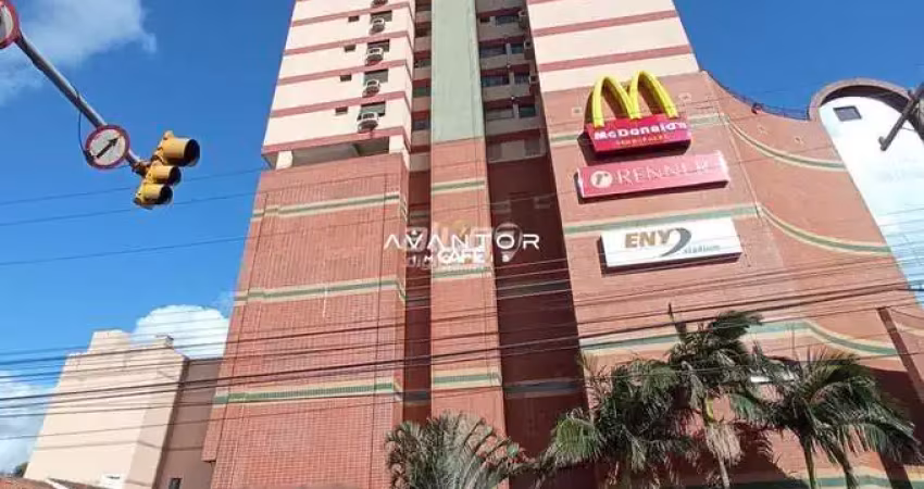 Apartamento no royal plaza de 1 dormitório, sala de estar, banheiro social, cozi
