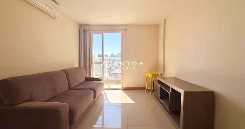 Apartamento, 2 dormitórios, 1 suíte, 2 banheiros, 1 vaga, mobiliado, centro
