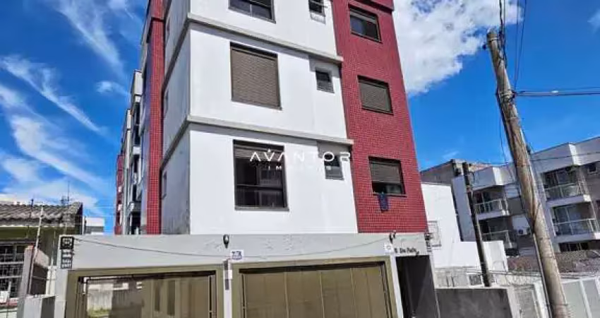 Apartamento de 1 quarto, sacada, churrasqueira e garagem no bairro nossa senhora