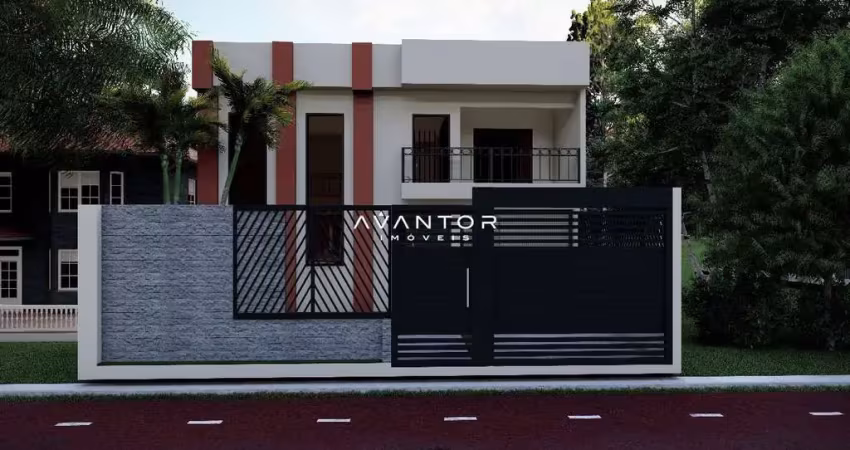 Casa em construção com projeto no bairro patronato.