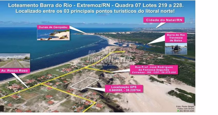 Terreno à venda na Rua Projetada, Povoado de Pitangui, Extremoz