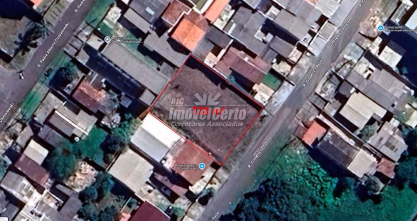 Terreno à venda na Rua Frederico Peter, 124, Pinheirinho, Curitiba