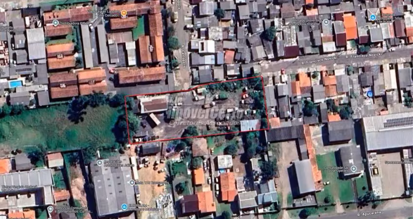 Terreno à venda na Rua Carlópolis, 1033, Pinheirinho, Curitiba