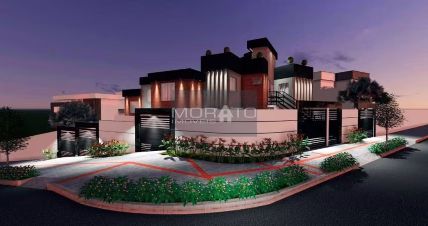 Casa geminada duplex com entrada individual de 03 quartos com suíte no Xangri-lá